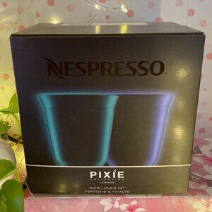 Nespresso Pixie Espresso Cups (Brand New Never Used)